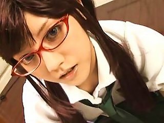BravoTube Sex Video - Sana Schoolgirl Cutie In A Miniskirt And Thigh High Socks